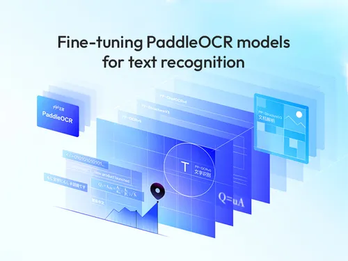 Fine-tuning PaddleOCR models for text recognition